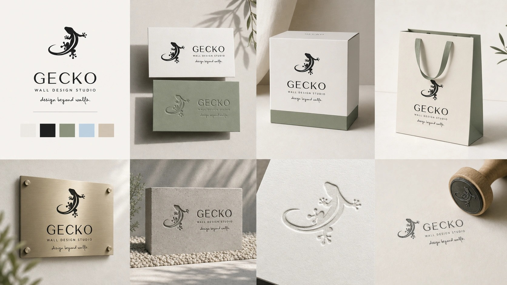 GECKO 品牌物料應用全覽